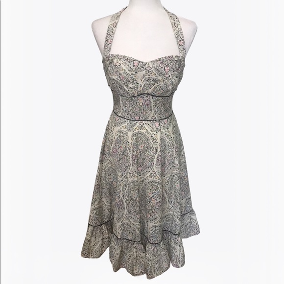 Anthropologie Girls From Savoy Midi Dress - 2/4 - Picture 3 of 17